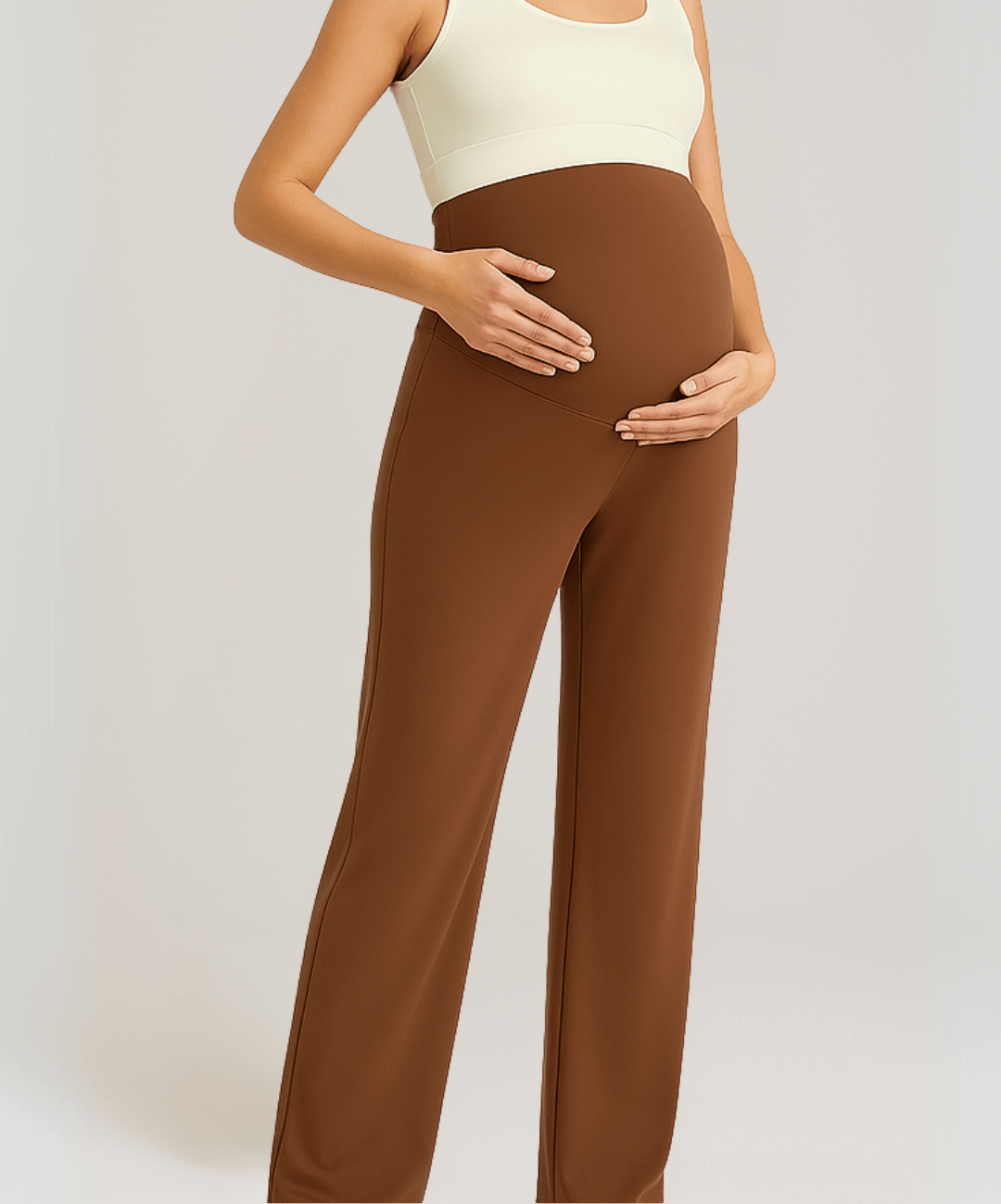 Flared Yoga Pants - Maternity & Postpartum - Lunettaco