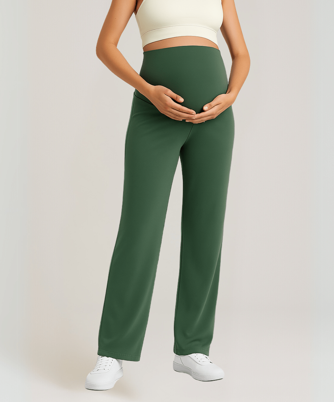 Flared Yoga Pants - Maternity & Postpartum - Lunettaco