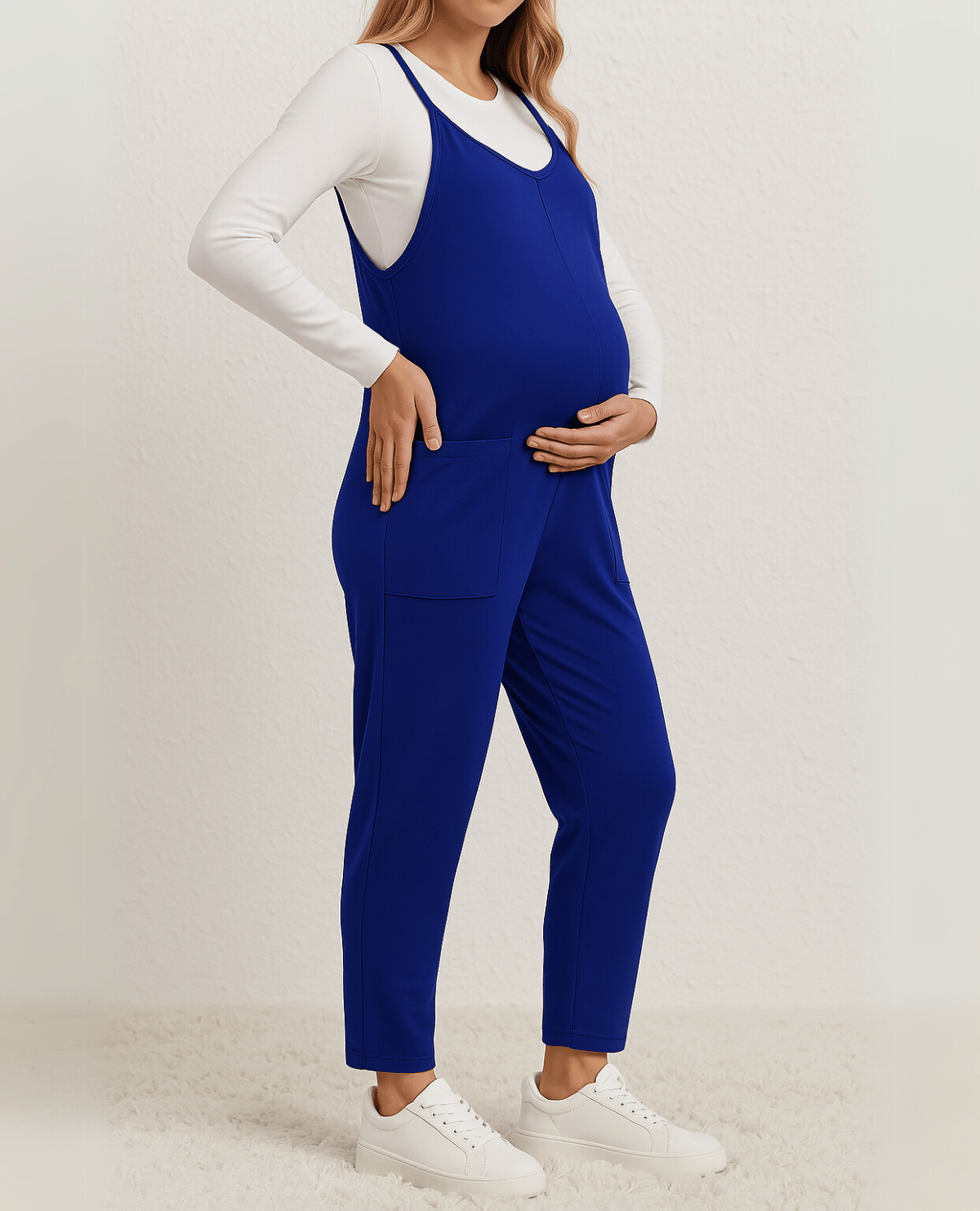 Oversized Jumpsuit - Maternity & Postpartum - Lunettaco
