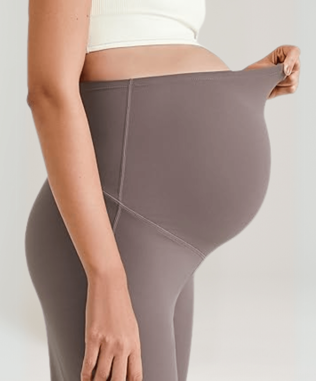 Flared Yoga Pants - Maternity & Postpartum - Lunettaco