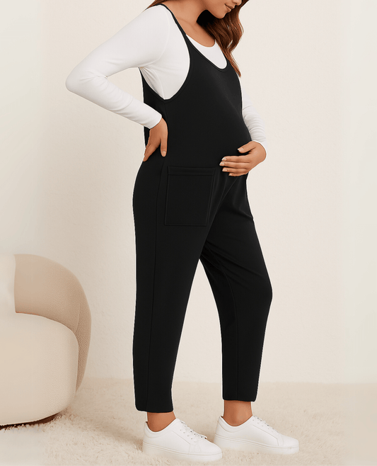 Oversized Jumpsuit - Maternity & Postpartum - Lunettaco