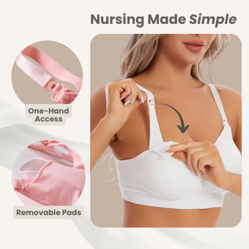 Easy Feed Nursing Bra