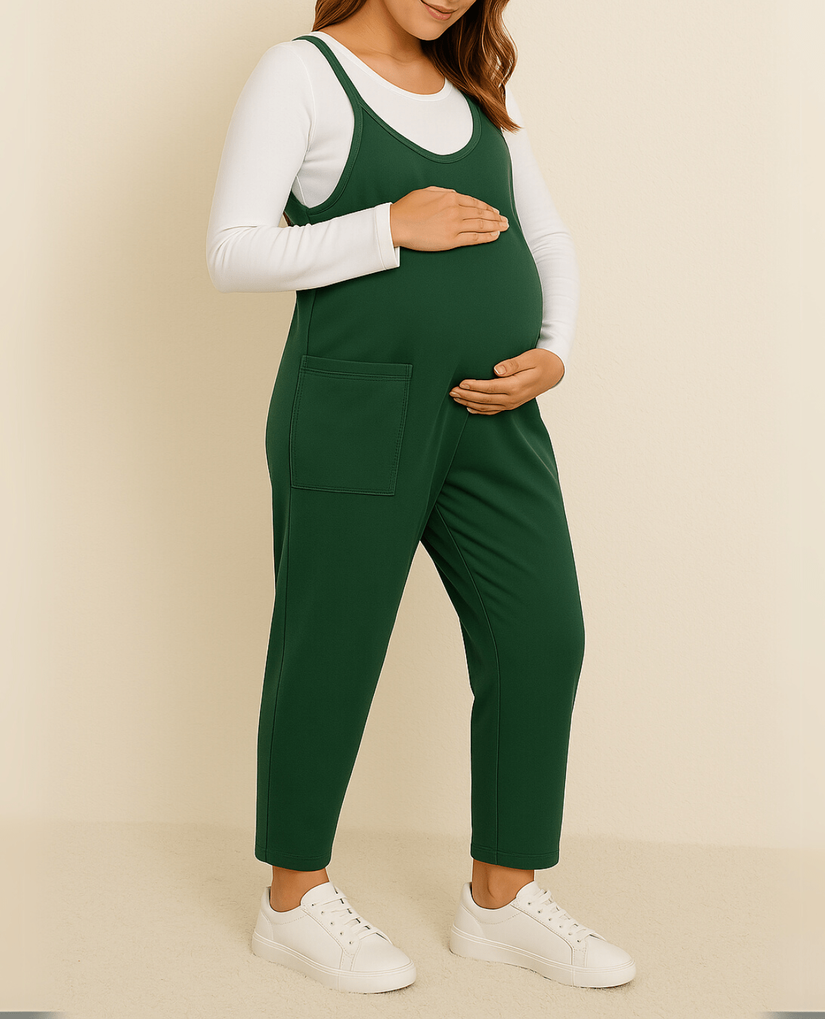 Oversized Jumpsuit - Maternity & Postpartum - Lunettaco