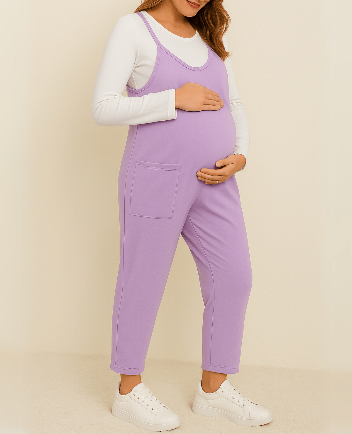Oversized Jumpsuit - Maternity & Postpartum - Lunettaco