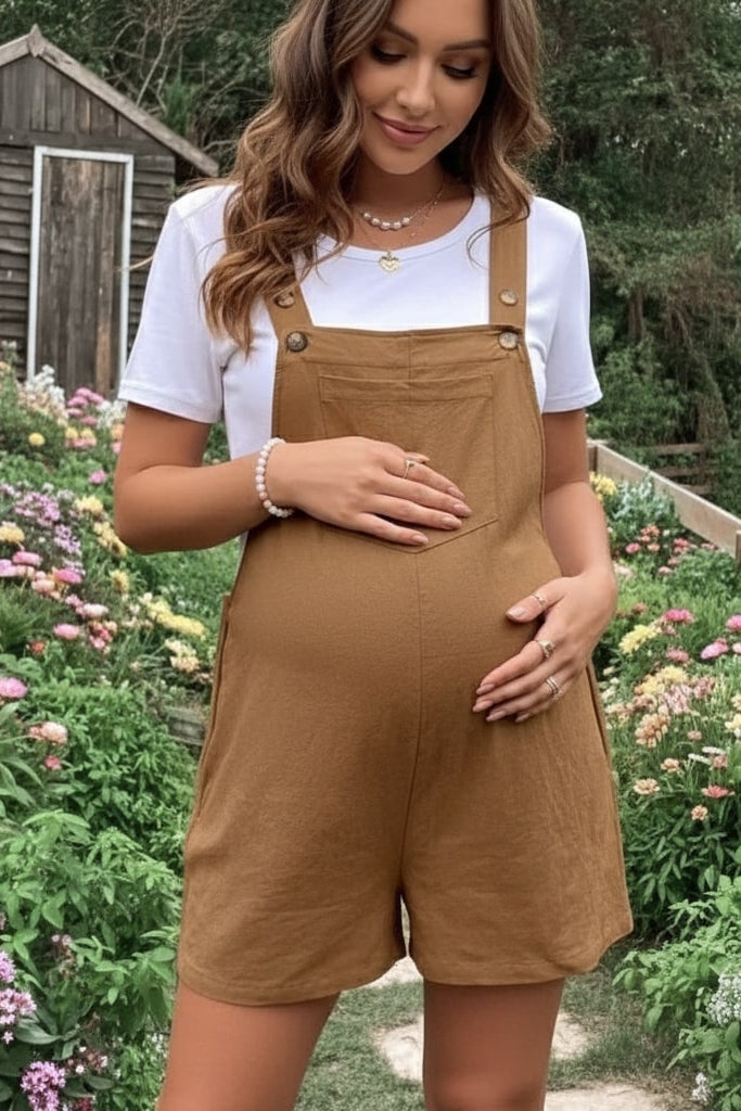Overall Romper - Maternity & Postpartum