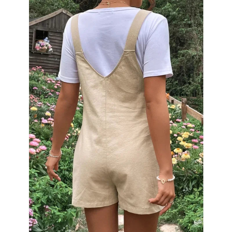 Overall Romper - Maternity & Postpartum