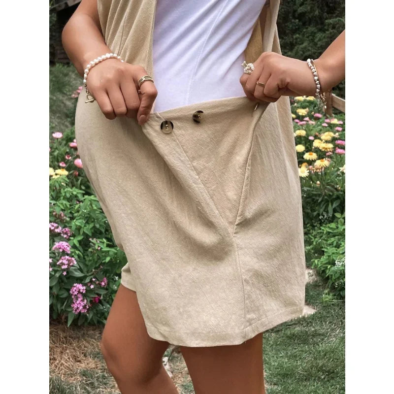 Overall Romper - Maternity & Postpartum