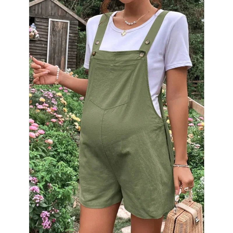 Overall Romper - Maternity & Postpartum
